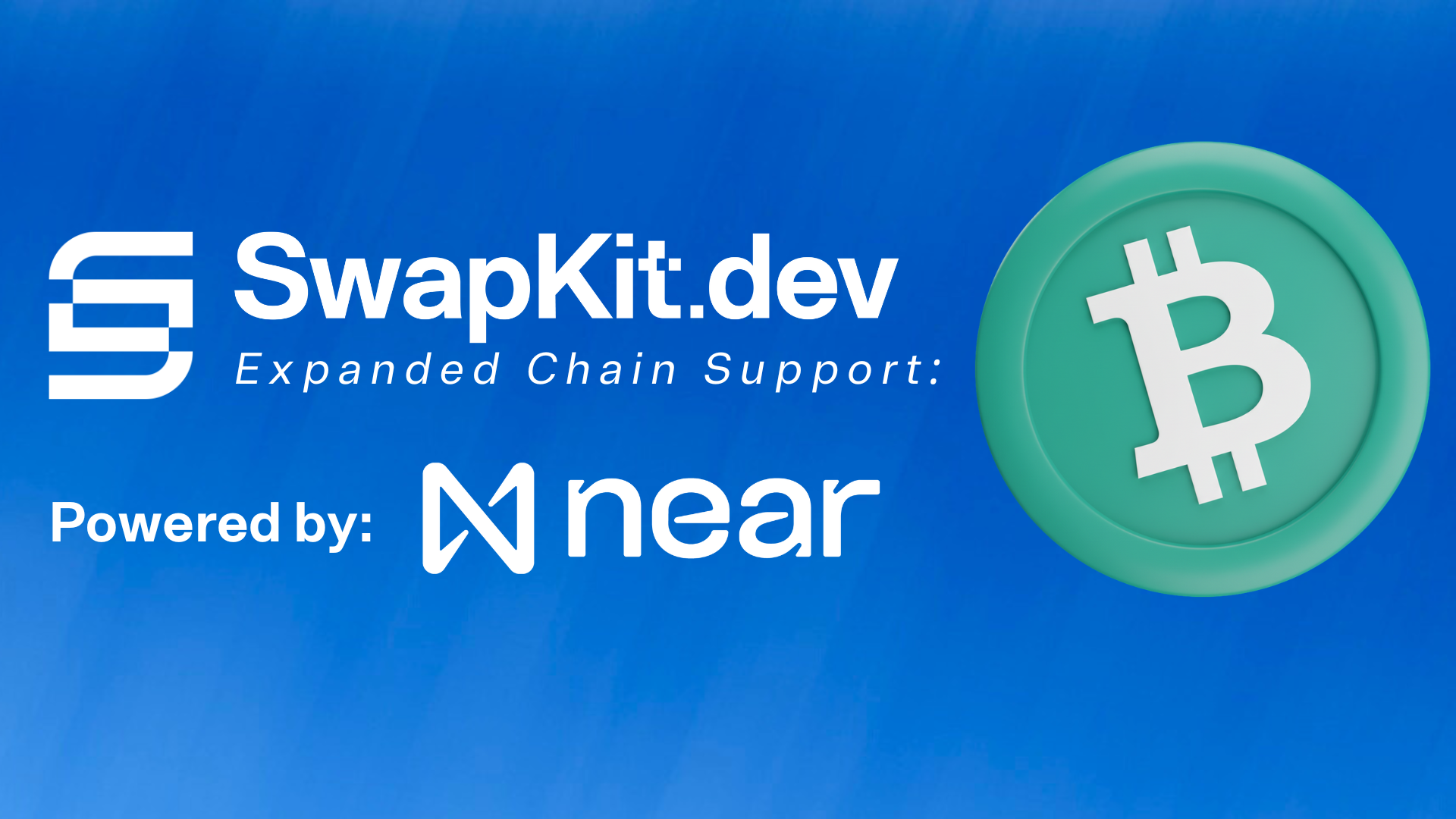 Bitcoin Cash Now Supported on SwapKit via NEAR Intents