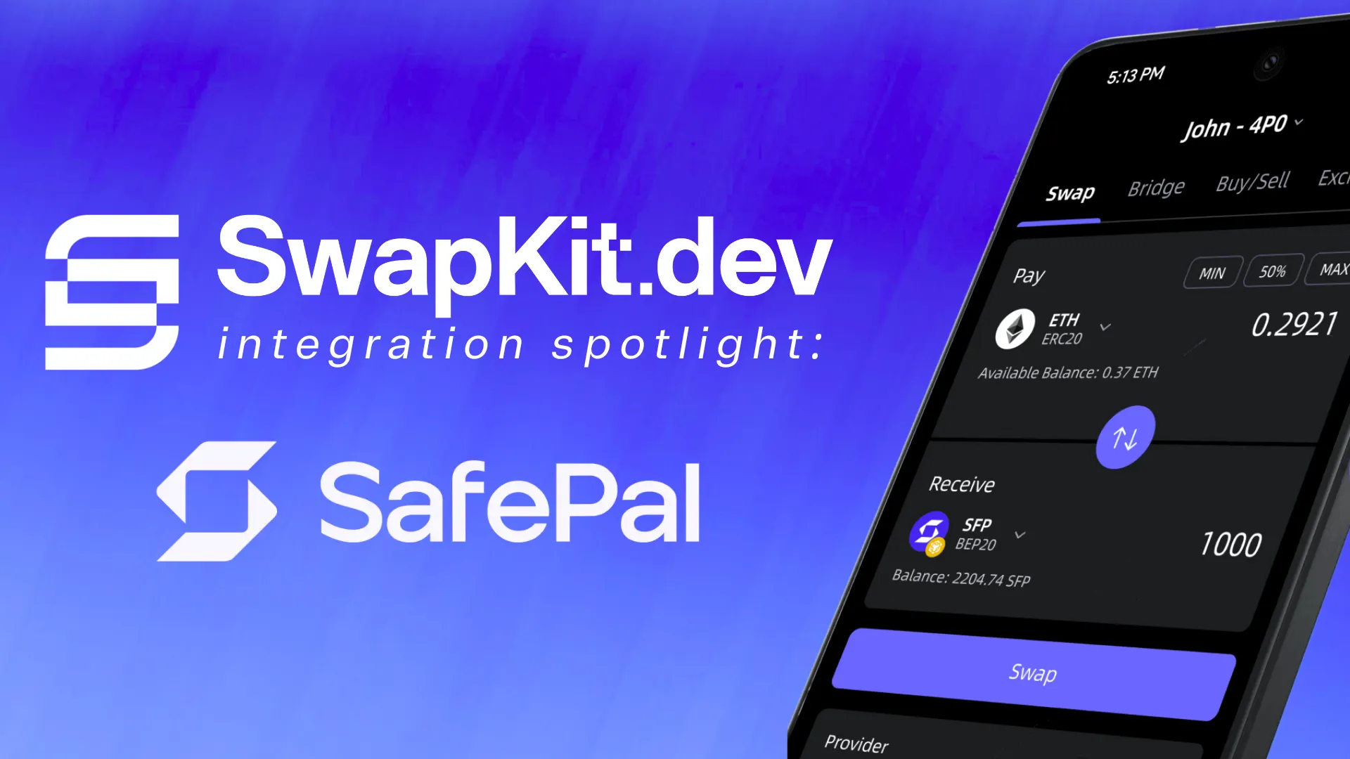 SafePal Integrates SwapKit: Native BTC & EVM Cross-Chain Swaps Now Live