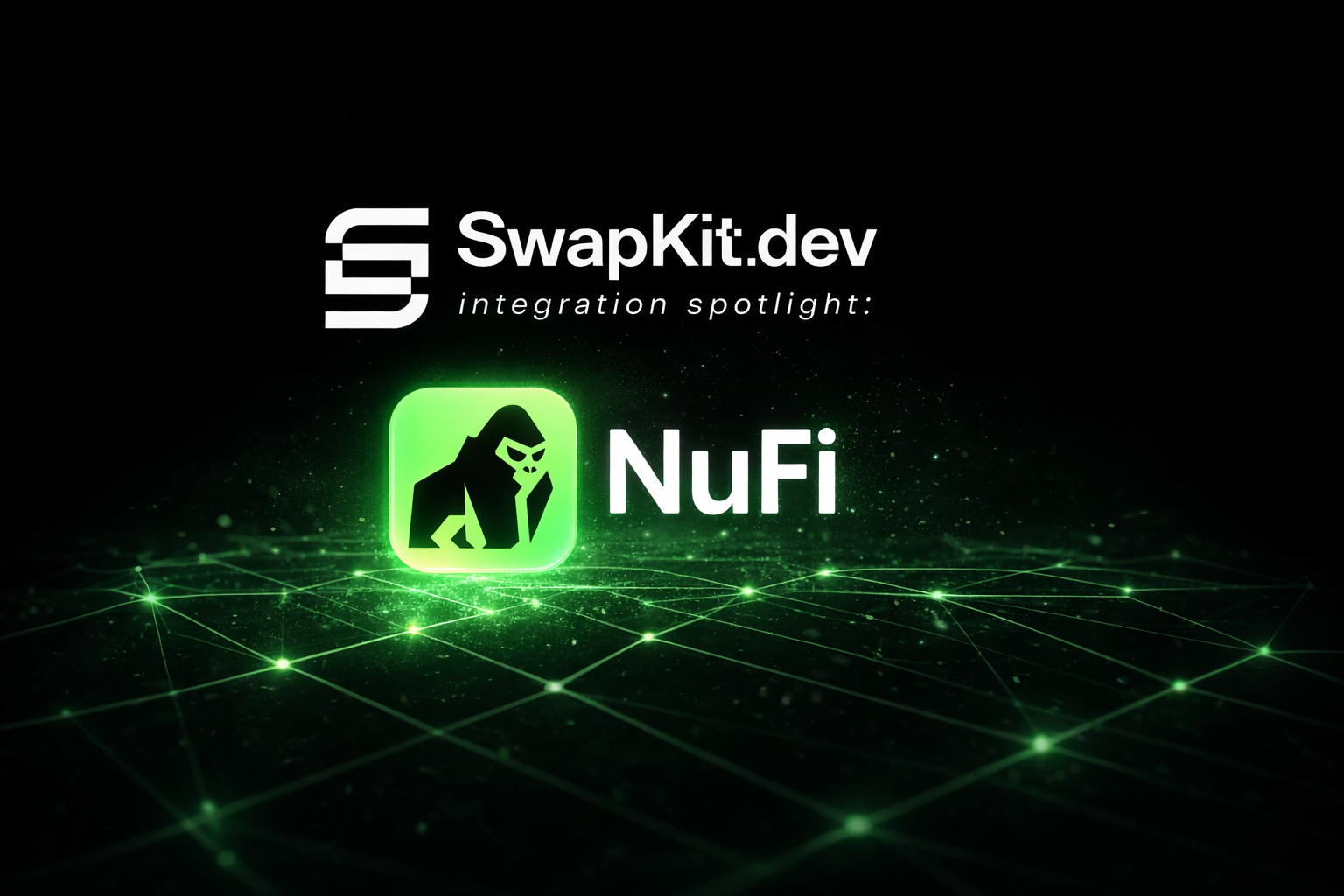 Multi-Chain Mastery Meets Cross-Chain Power: Announcing the SwapKit NUFI Integration