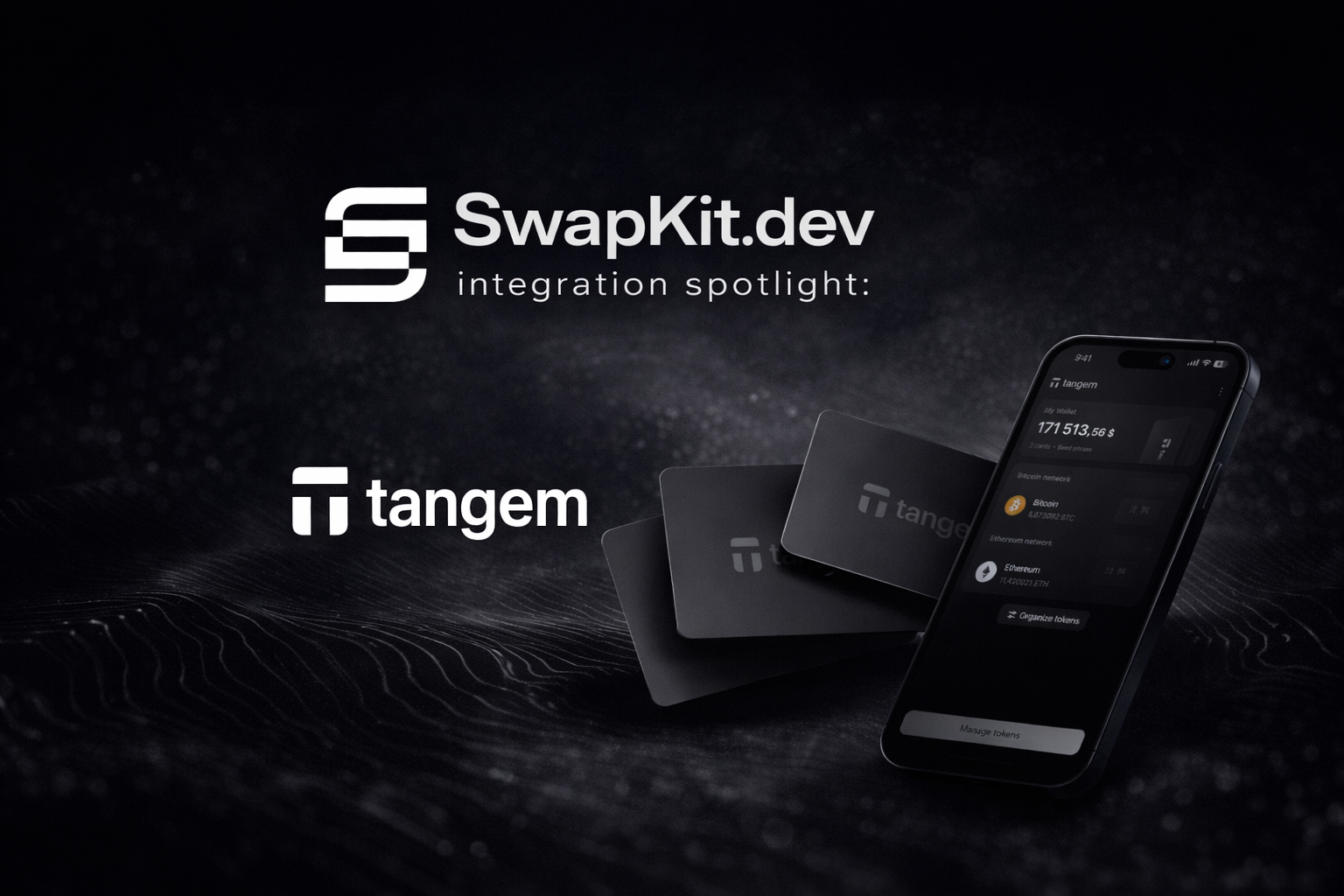 Tangem Taps SwapKit to Unlock Multi-Chain Swaps Across Bitcoin, EVM, Solana, and TRON