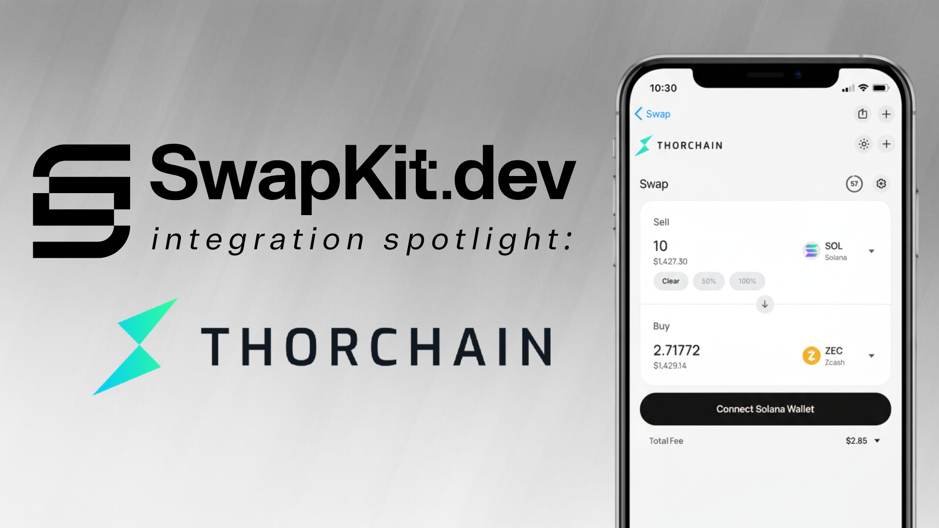 THORChain Integrates SwapKit to Power Native Cross-Chain Swaps