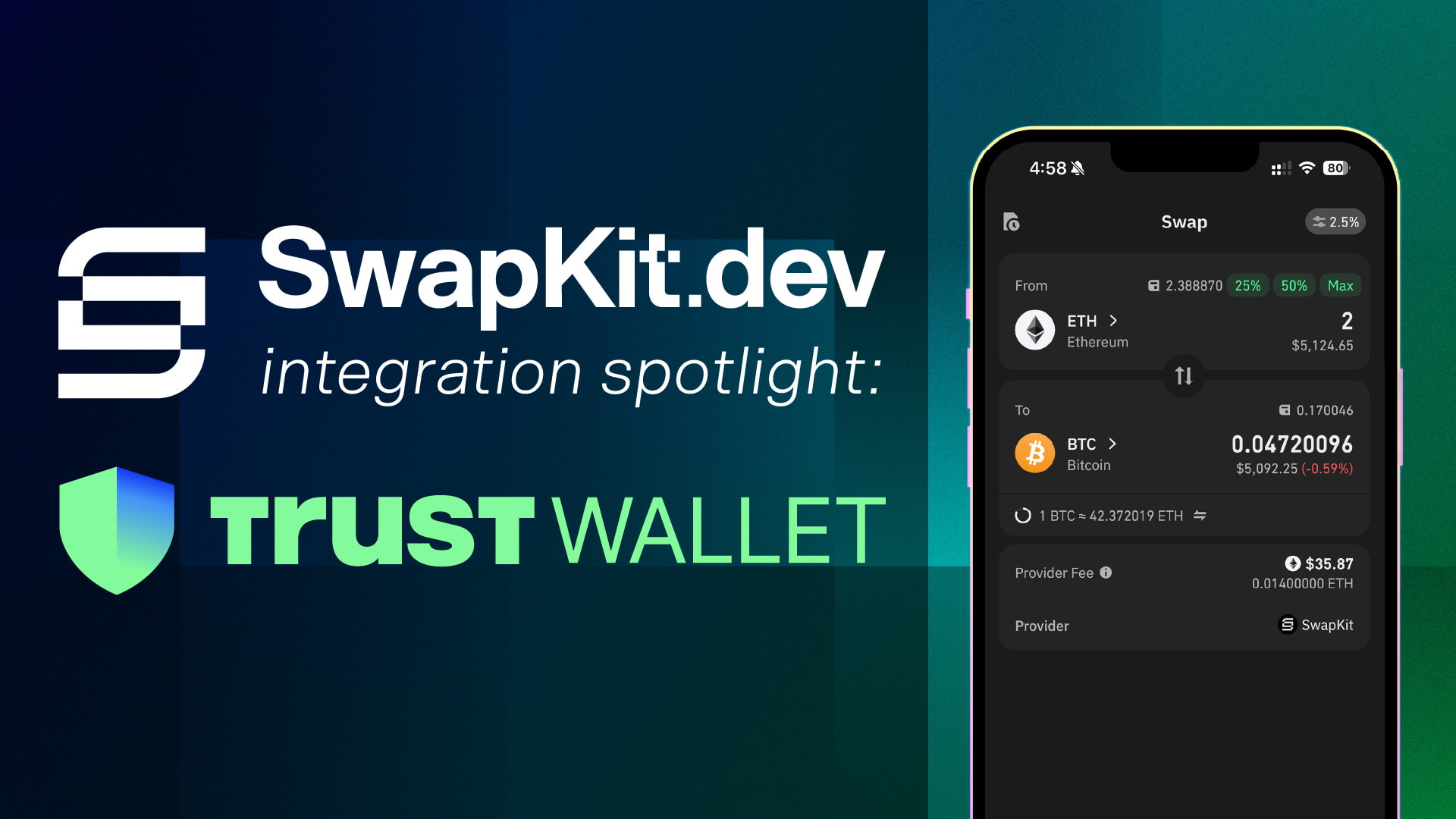 Trust Wallet: SwapKit Integration Spotlight 🤝