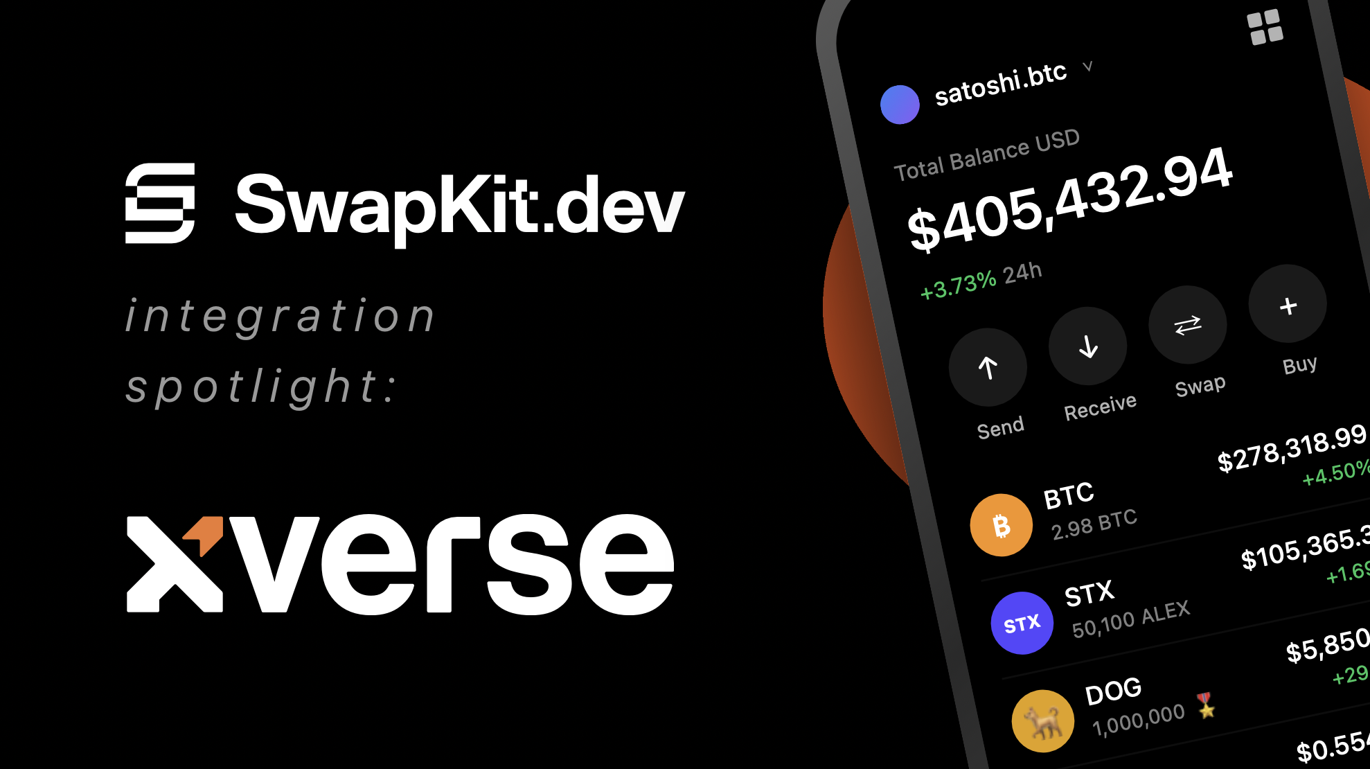Xverse: SwapKit Integration Spotlight